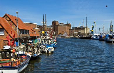 Im Alten Hafen von Wismar