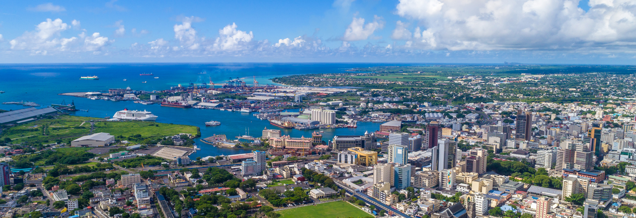 Skyline Port Louis, Mauritius