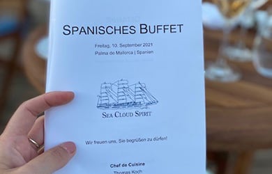 Sea Cloud Spirit Spanisches Buffet