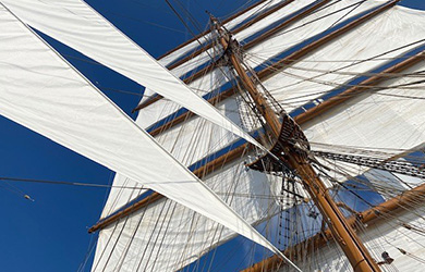 Sea Cloud Spirit Segel