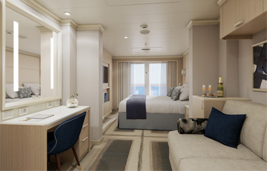 Vista Suite auf der MS Rotterdam