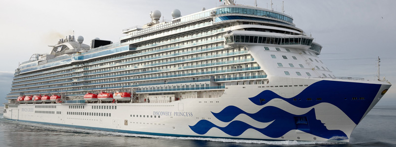 Neues Kreuzfahrtschiff in der Princess Cruises Flotte – Discovery Princess / PRNewsfoto/Princess Cruises