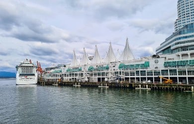 Kreuzfahrtterminal Canada Place in Vancouver