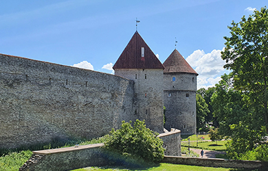 Alte Stadtfestung in Tallinn, Estland