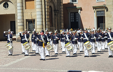 Wachablösung am Stockholmer Schloss