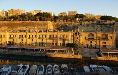 Im Hafen von Valetta