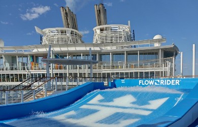 Flowrider auf der Symphony of the Seas