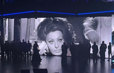 Sophia Loren ist auch bei der MSC Euribia Taufpatin