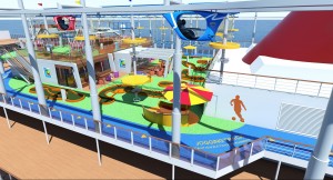 Skyride an Deck (c) Carnival Cruise Line